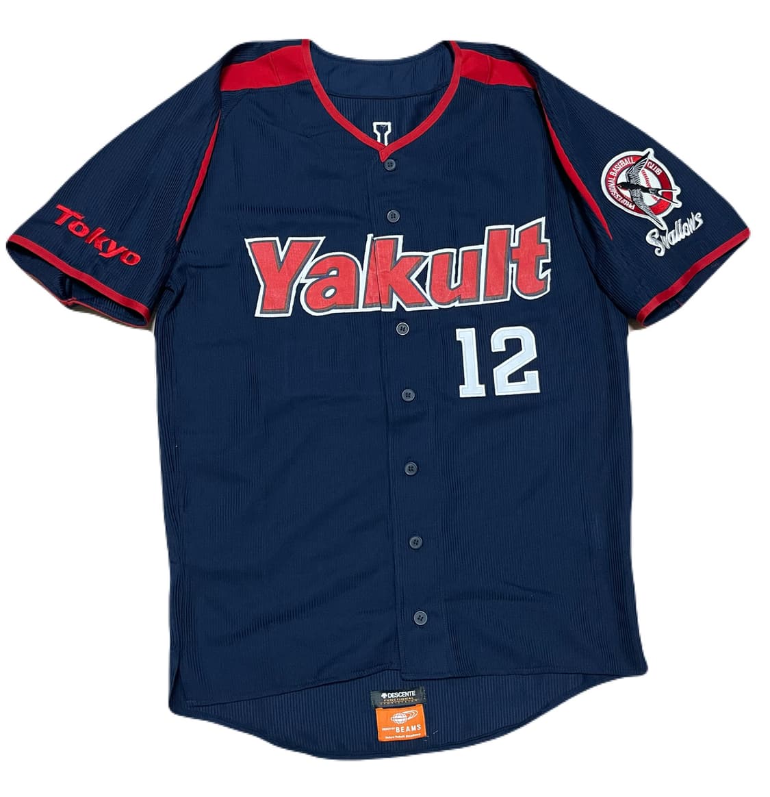 (데상트&빔스) 임창용 야쿠르트 스왈로즈 어웨이 정품 유니폼 상품이미지2