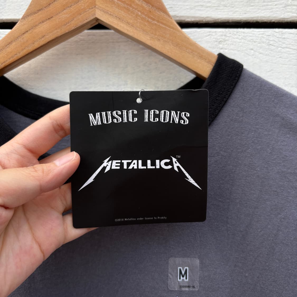 Metallica 메탈리카 x 유니클로 반팔 링거티 (새상품) 상품이미지5