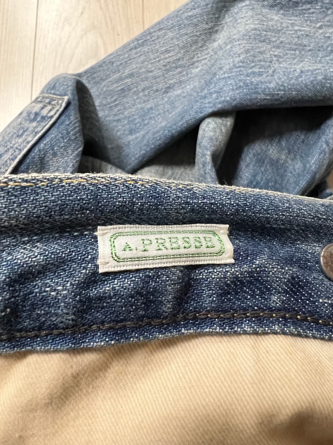 A.presse 아프레쎄 23aw no.22 데님 상품이미지5