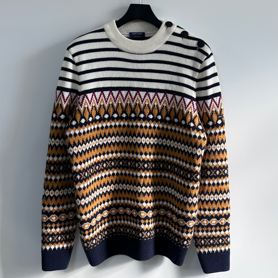세인트 제임스 노르딕 패턴 니트  (va.118) 상품이미지1