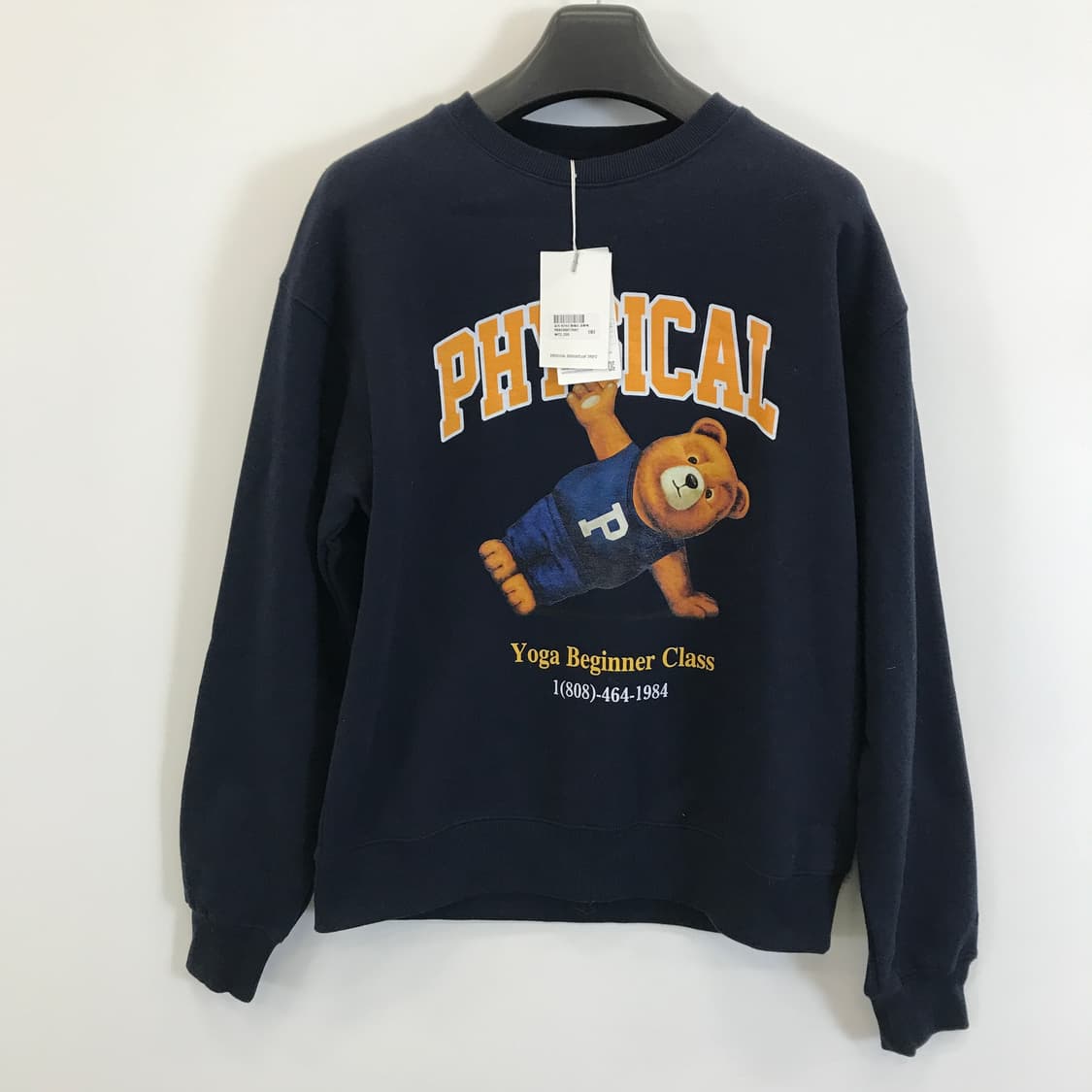 PHYPS 핍스 요가베어 스웻셔츠 새상품 [S] 상품이미지1