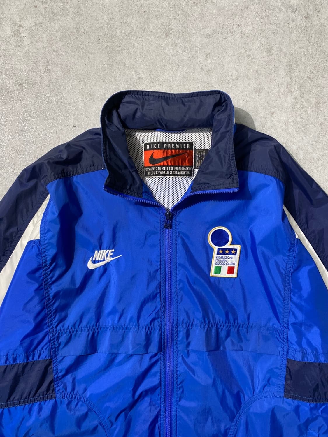 [L-XL] 90s Nike 나이키 프리미어 이탈리아팀 바람막이 상품이미지2