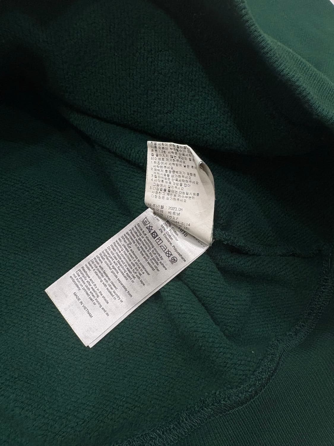 챔피온 23ss 하프 집업 스웻 셔츠 상품이미지4