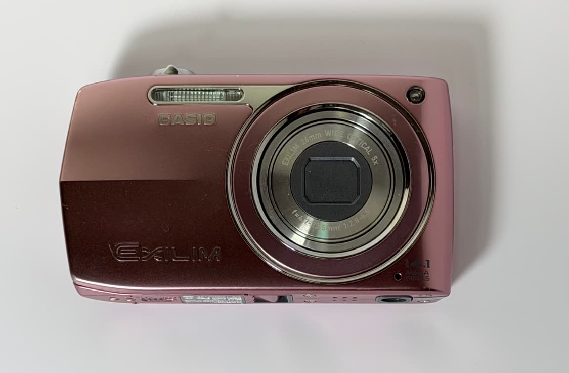 카시오 엑슬림 z2000 핑크 디카 상품이미지1