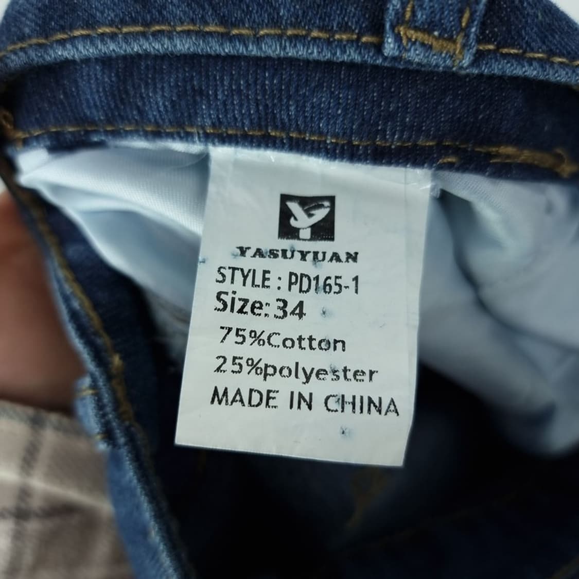 [빈티지] 워시드 절개 와이드 카고 데님 팬츠 M18476 상품이미지6