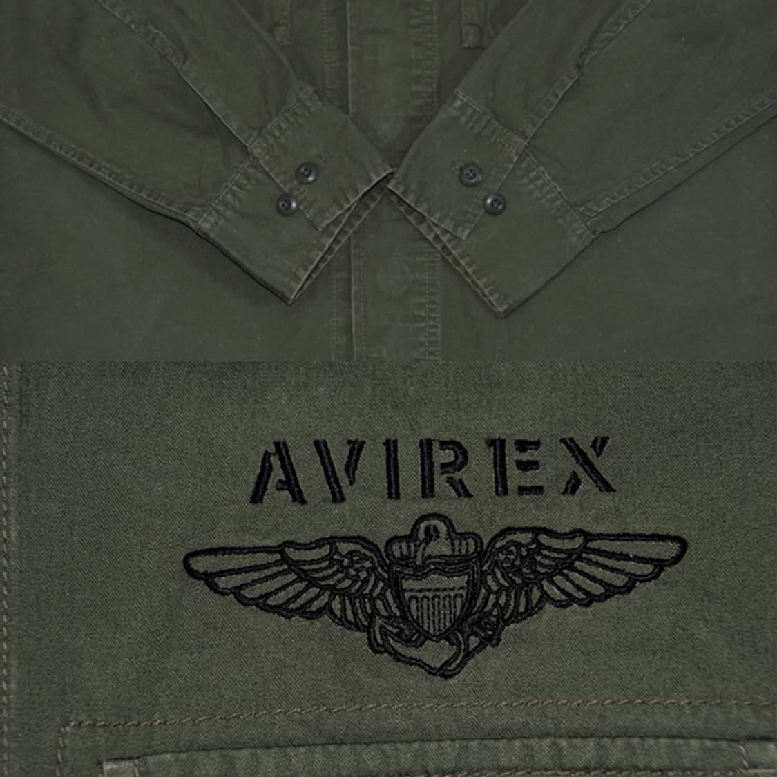 Avirex model A-75 밀리터리셔츠자켓 상품이미지6