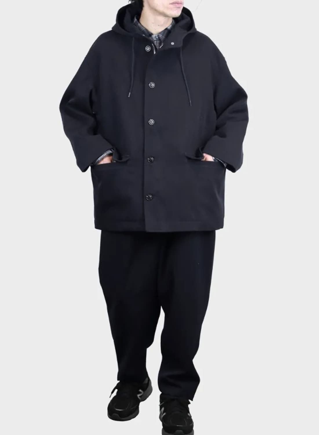 그라프페이퍼 하드트윌 후디드블루종  상품이미지1