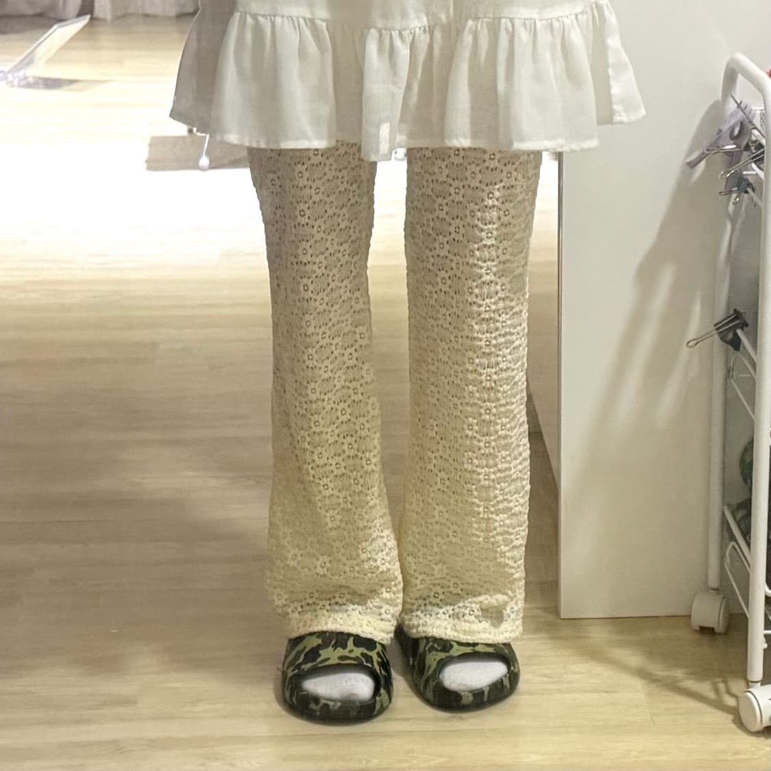 반원아뜰리에 레이스 팬츠 상품이미지1