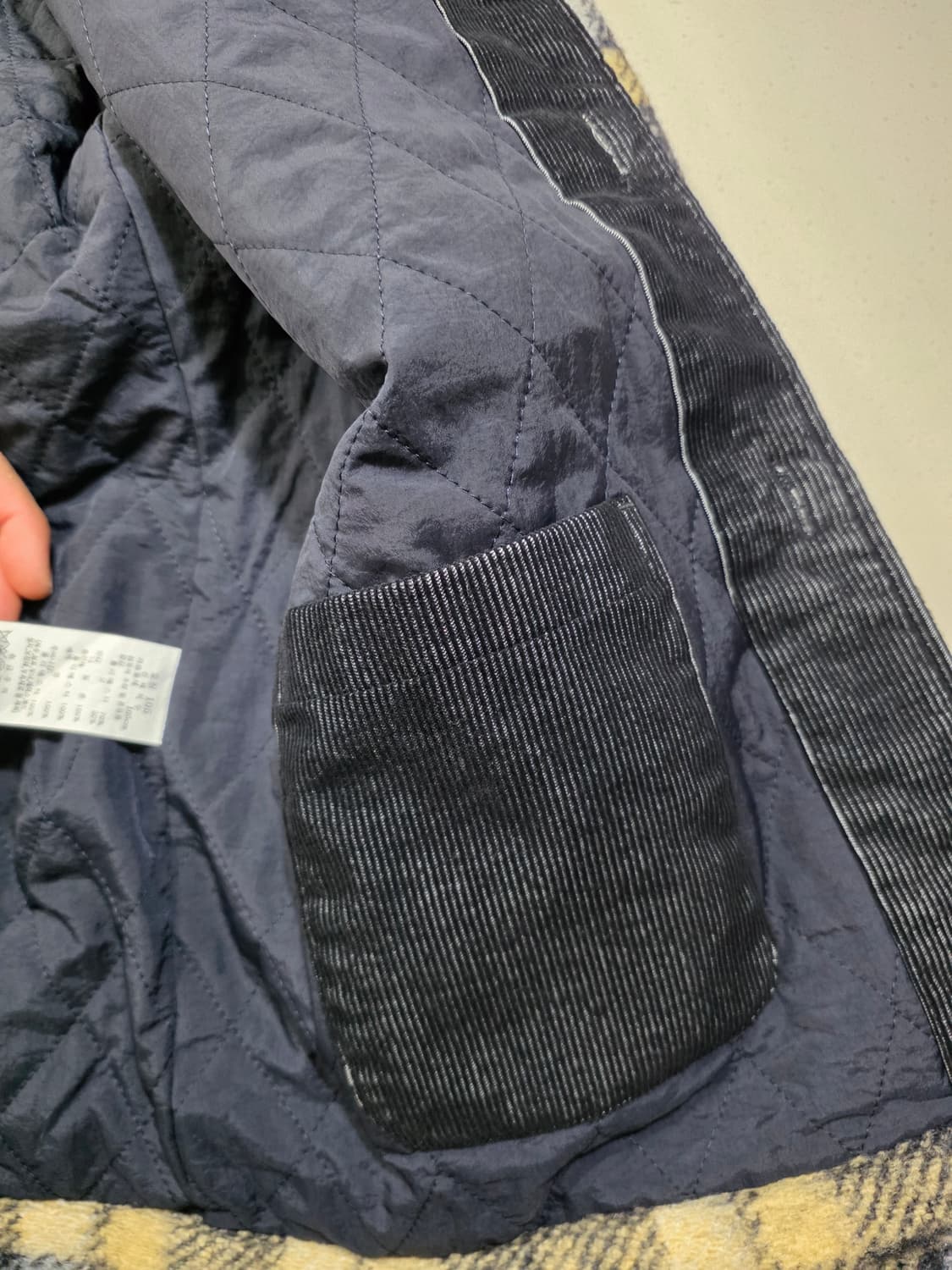 노티그 울혼방 체크 플란넬 자켓(셔켓) 상품이미지9