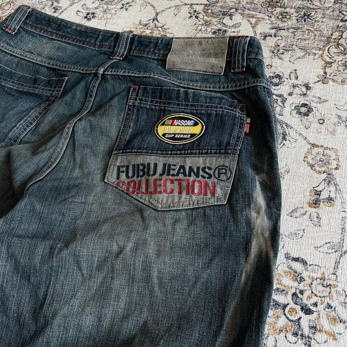후부 포드 머스탱 힙합 데님팬츠 상품이미지7