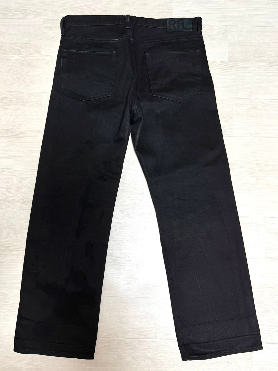 rrl 빈티지 파이브포켓 블랙 온 블랙 진 34/32 상품이미지2