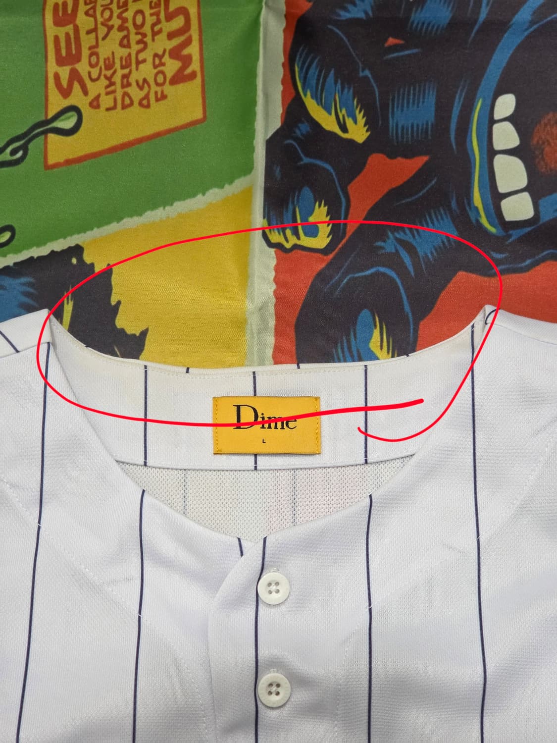 Dime 베이스볼반팔저지 L
 상품이미지6