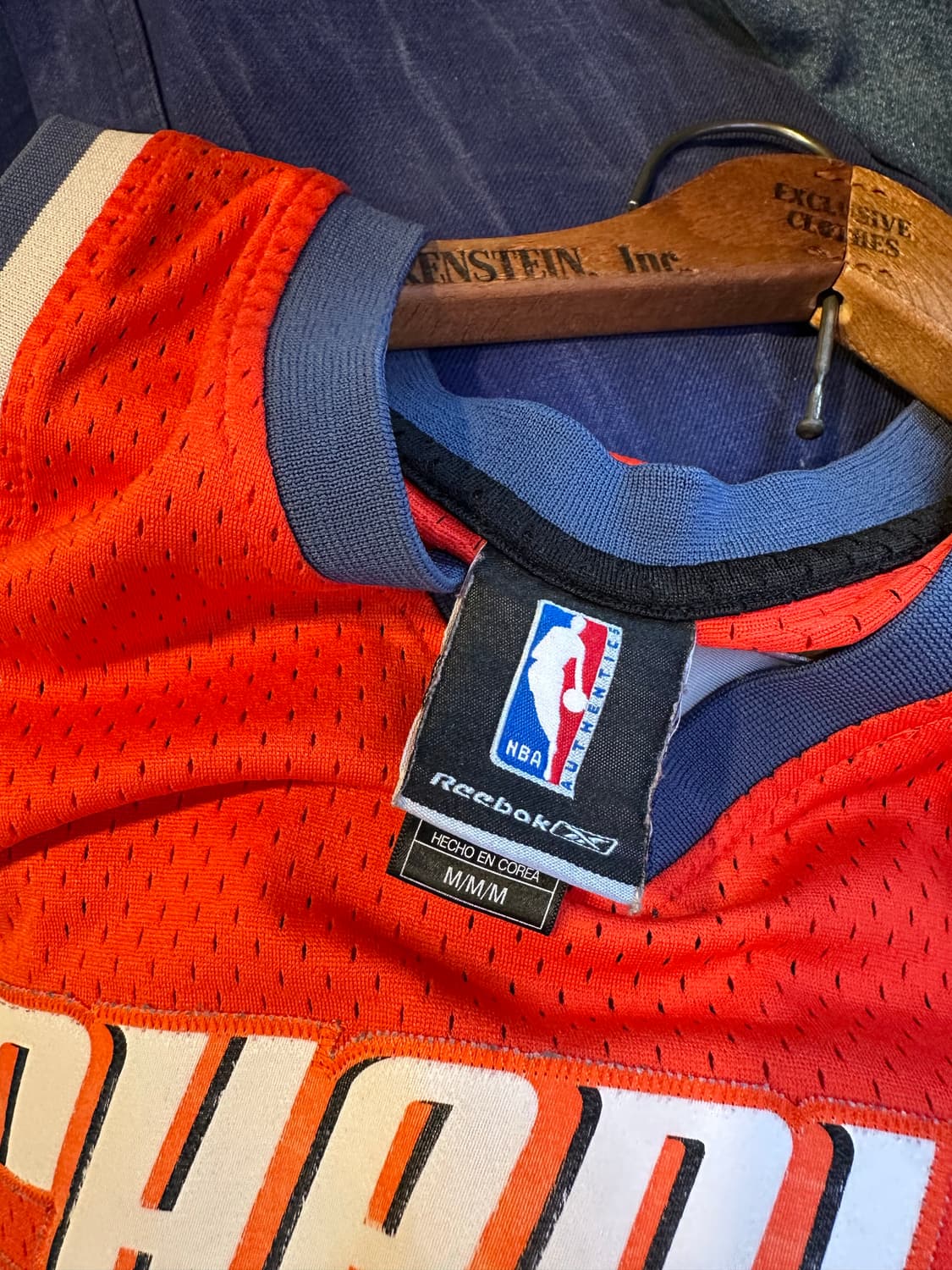 리복 NBA 샬럿 호네츠 애슬레틱 메쉬 져지 상품이미지7