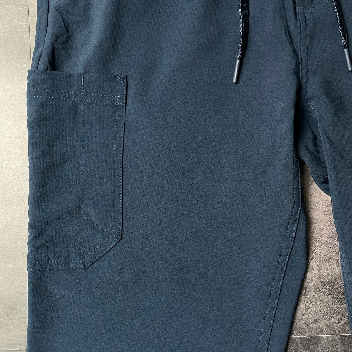 CARHART 칼하트 네이비 밴딩 스크럽 워크 팬츠 A00933 상품이미지4