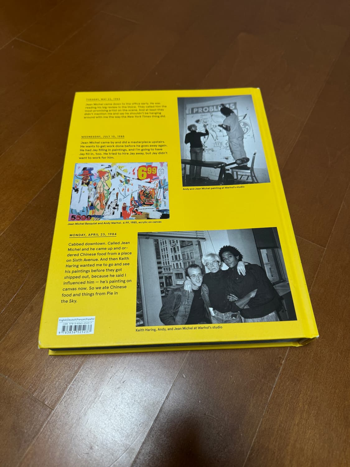 Warhol on Basquiat book 상품이미지5
