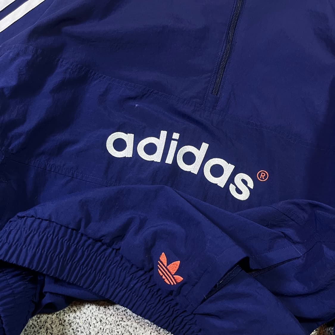 아디다스 빅로고 아크 우븐 아노락 상품이미지2