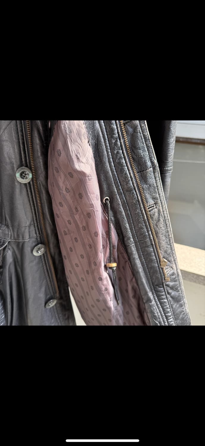 VOLUNT 빈티지 가죽자켓 M 상품이미지8