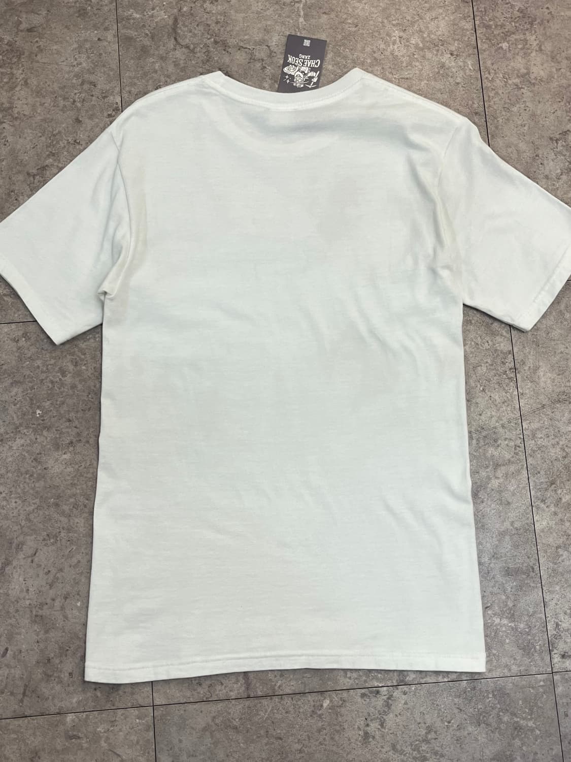 스투시 이클립스 반팔티 화이트 S #csz3233 상품이미지8