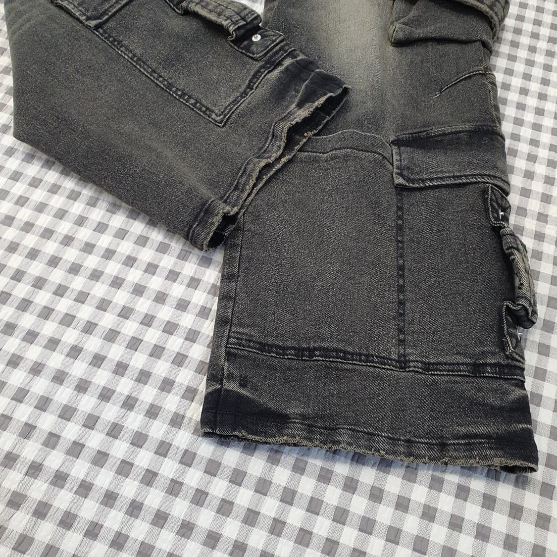 Smoke Rise 스모크라이즈 와이드 데님 청바지 남자30 상품이미지3