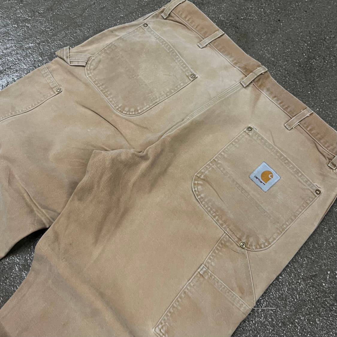 90s 칼하트 더블니 워크 팬츠 (39) 상품이미지4