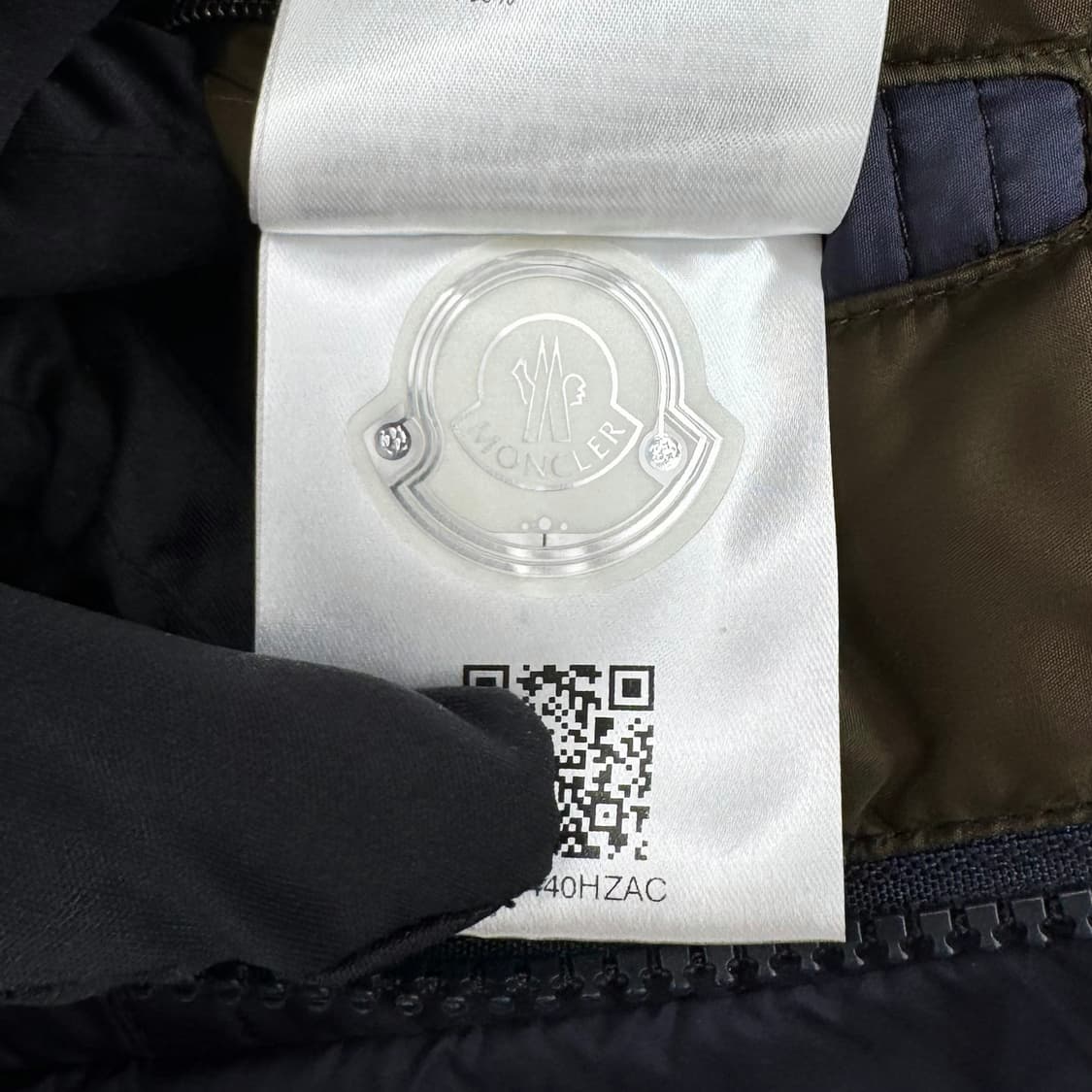 [2사이즈] 몽클레어 도미에 집업 점퍼 자켓 네이비 상품이미지10