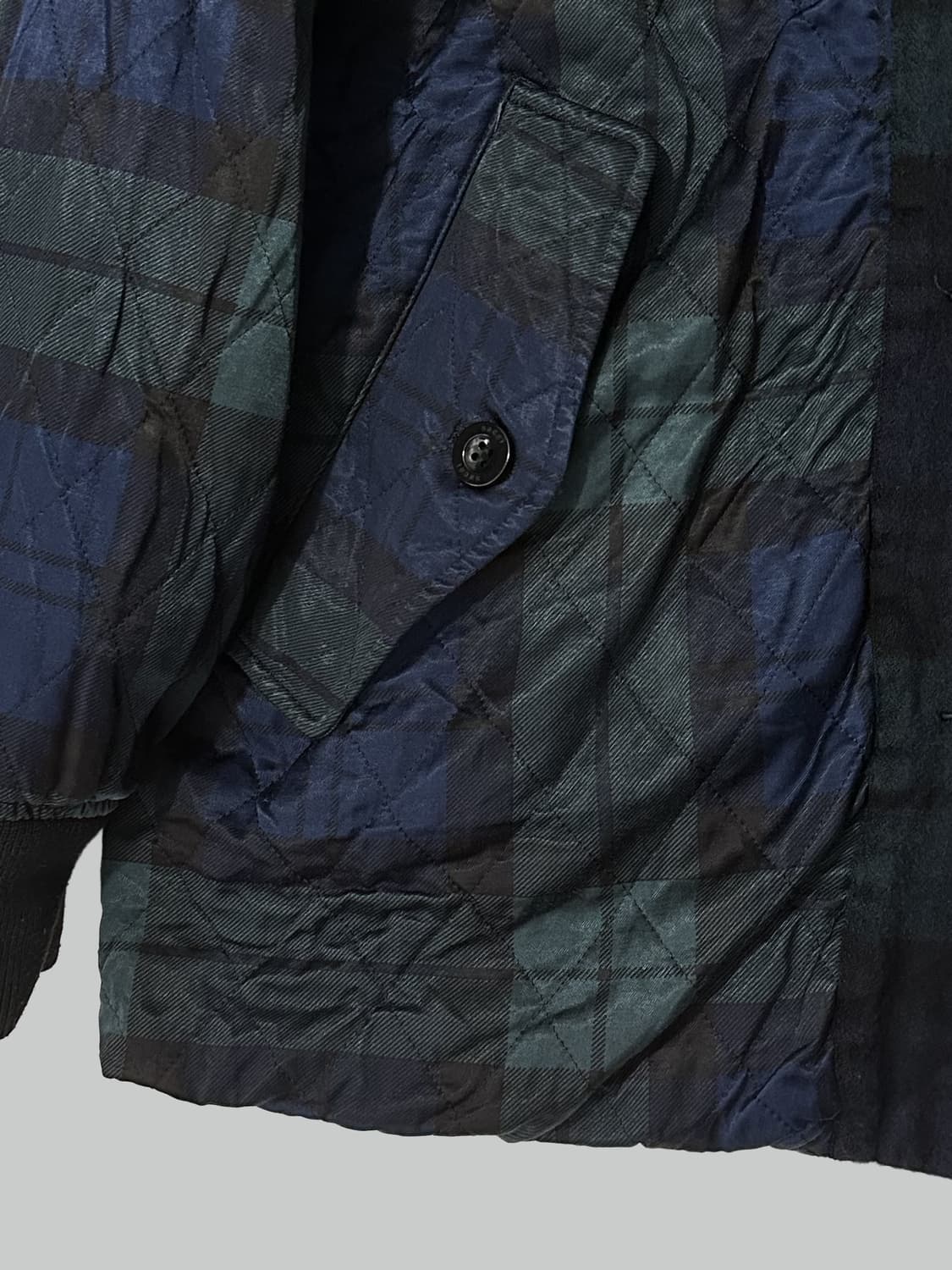 사카이 리버시블 축융 울 자켓 상품이미지10