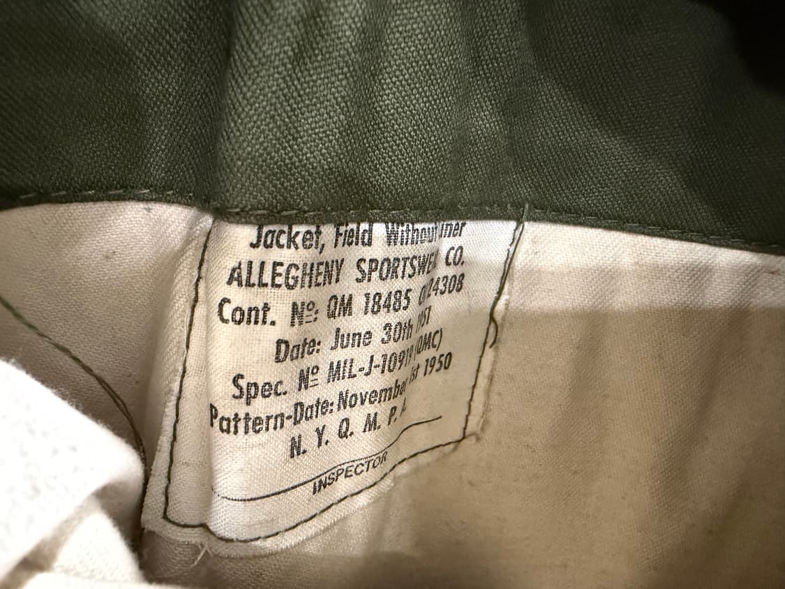 (레어/진나단) M50 필드자켓 S-R  상품이미지4