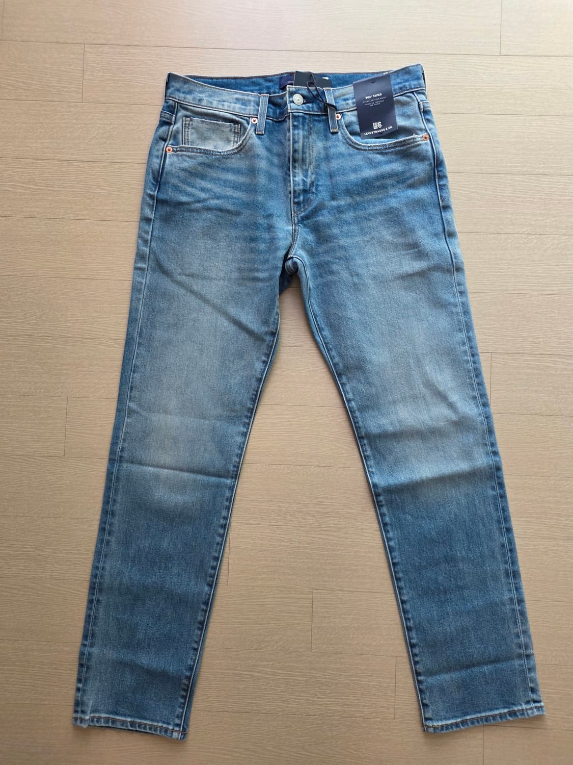 [31x32] 리바이스 블루탭 502 테이퍼드핏 Jetty진 상품이미지4