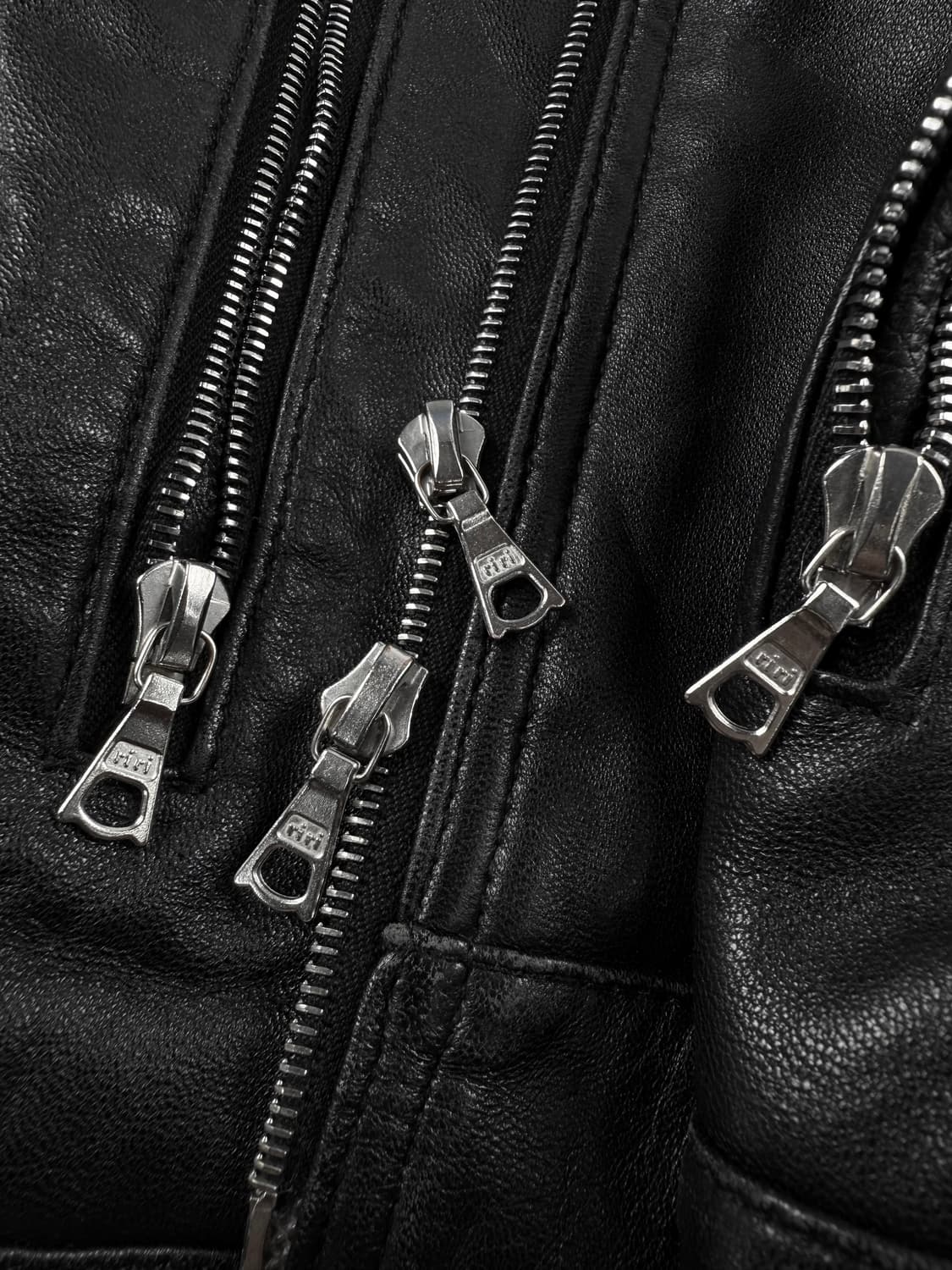 comme ca du mode 쉽스킨 레더 니트 자켓 상품이미지4