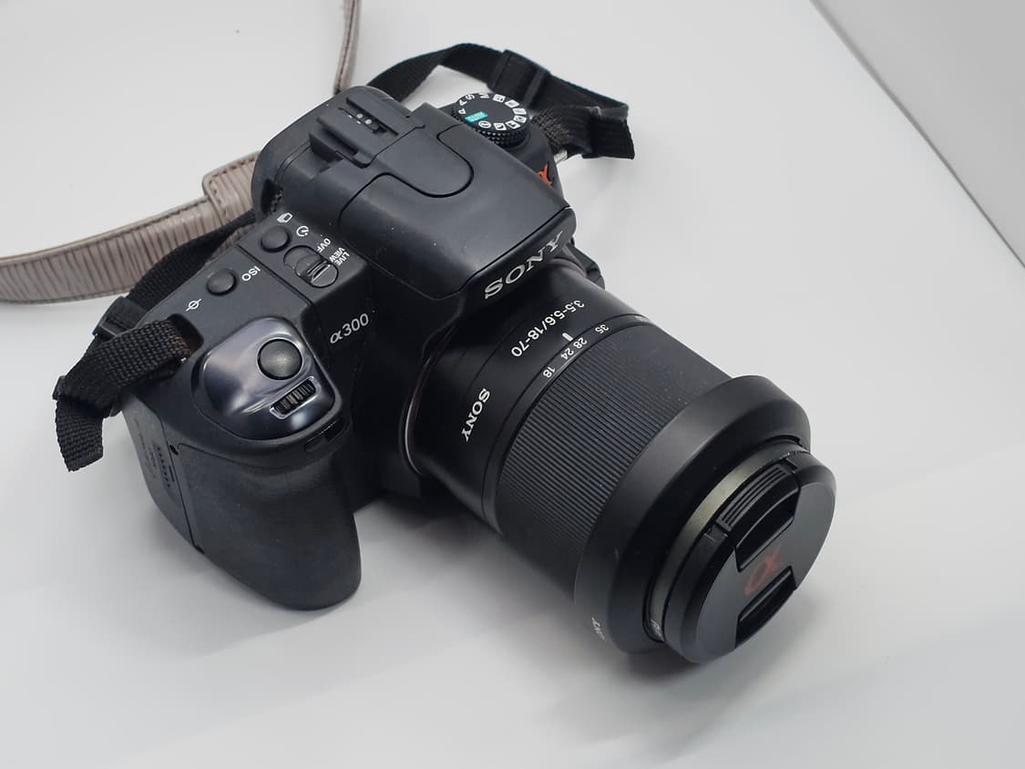 소니 A300 DSLR 카메라 2 렌즈 세트 상품이미지4