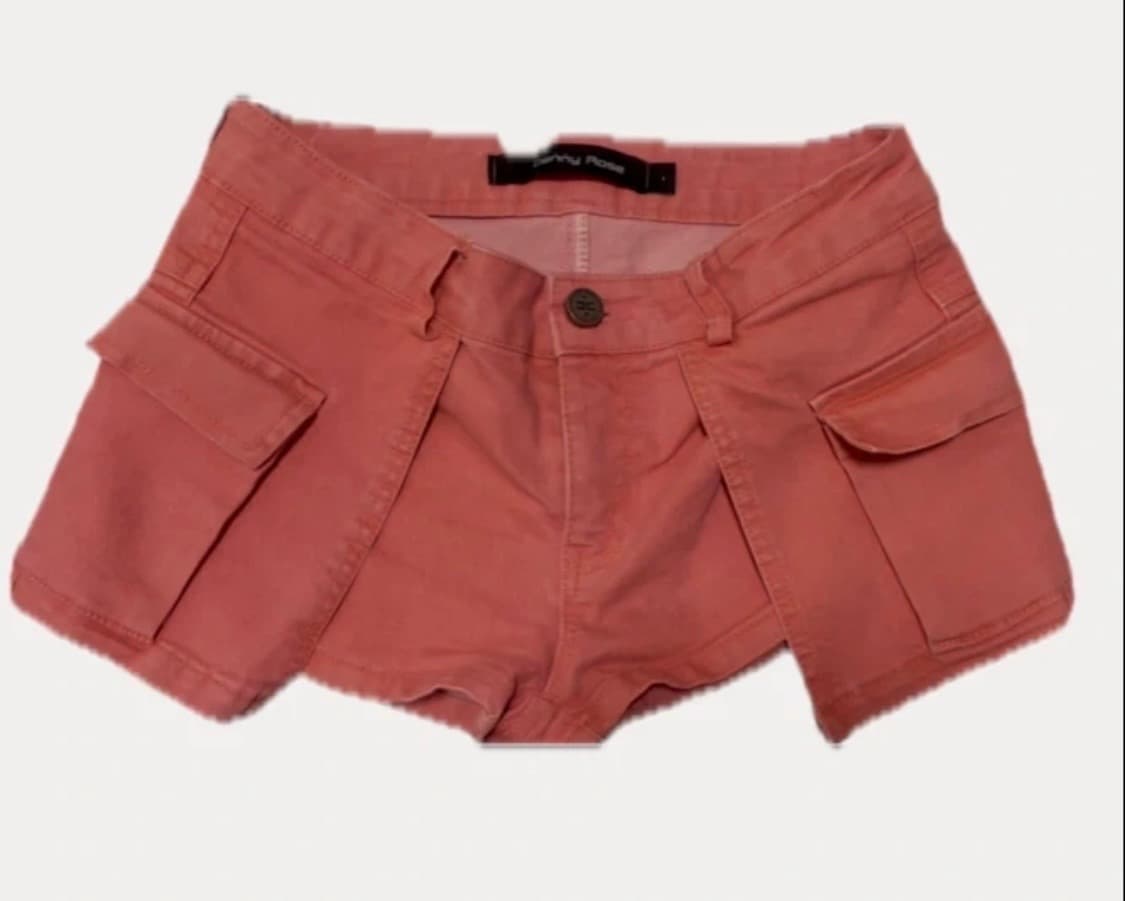 Danny Rose 카고 숏치마바지 코랄~핑크 색상 상품이미지1