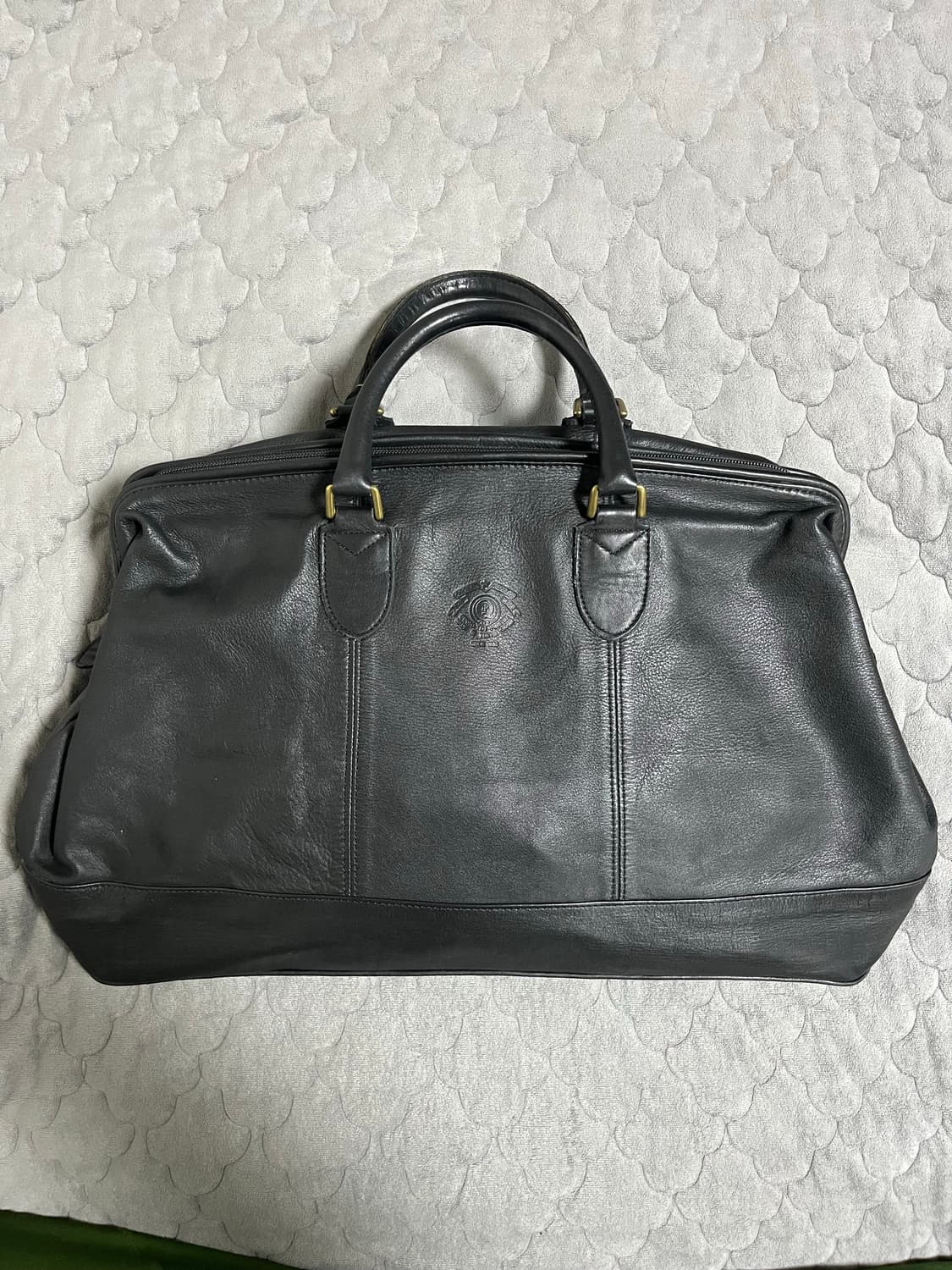 PORTER 요시다포터 세르비노 보스턴백 레더백 블랙  상품이미지2