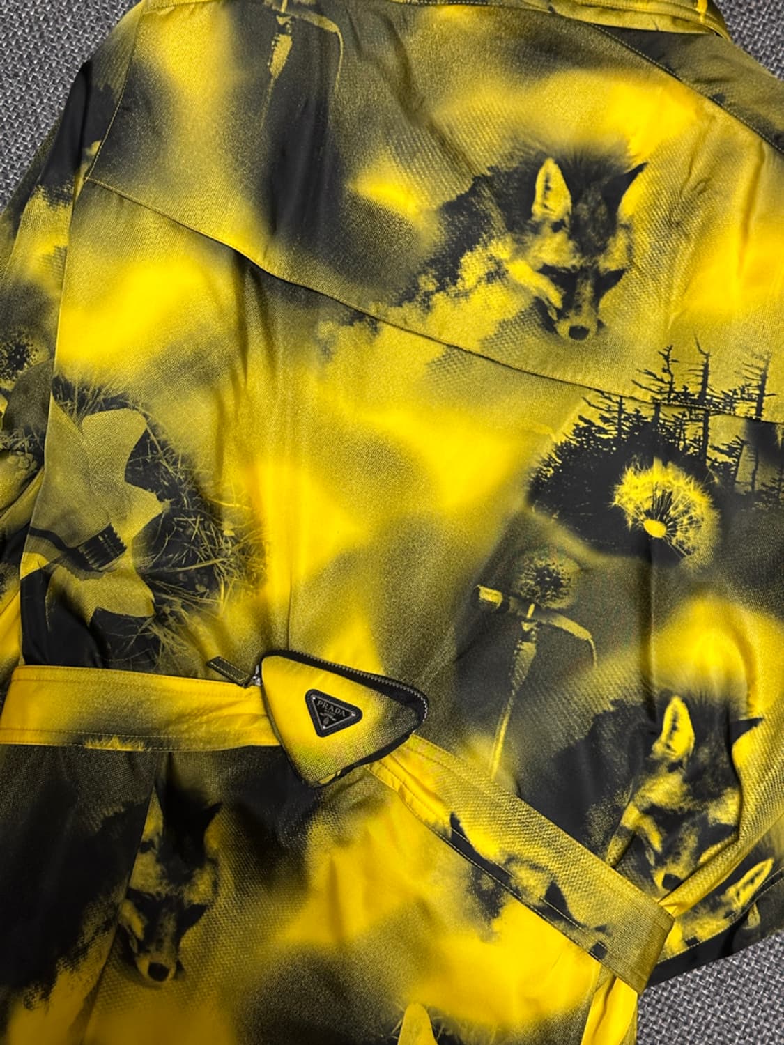 프라다 리나일론 아트 프린트 파카 상품이미지10