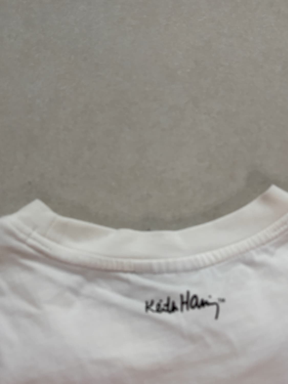 키스 해링 그래픽 반팔 티셔츠 (Crack Is Wack) 상품이미지5