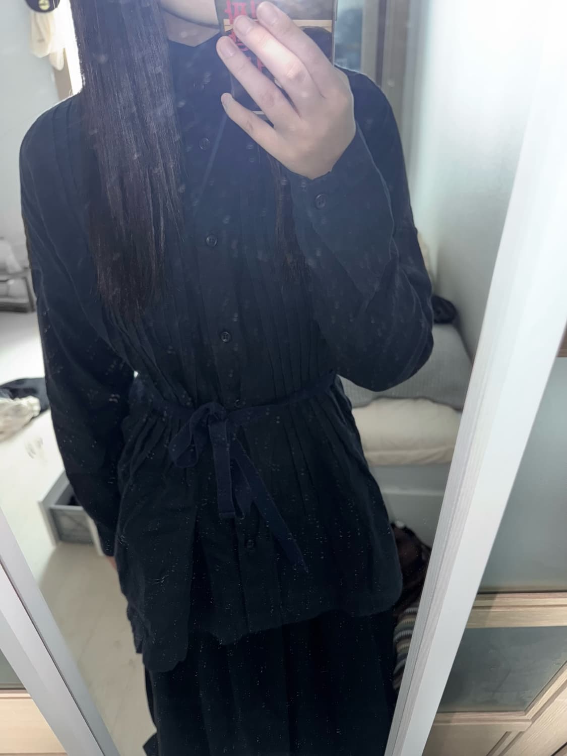 이세이 미야케 스트링 블라우스 상품이미지1