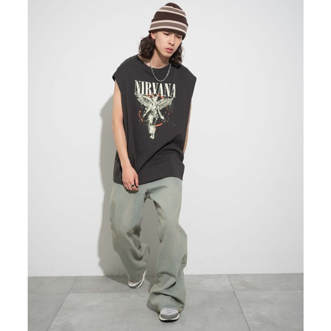 너바나 WEGO NIRVANA Sleeveless 상품이미지6