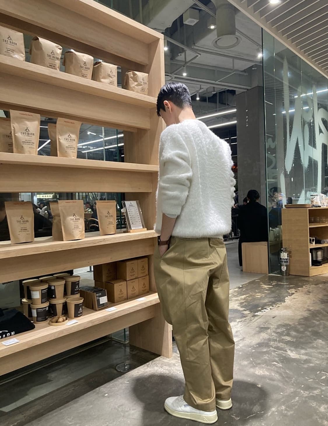 [M] 이에이 IEY RID PANTS Beige 상품이미지3