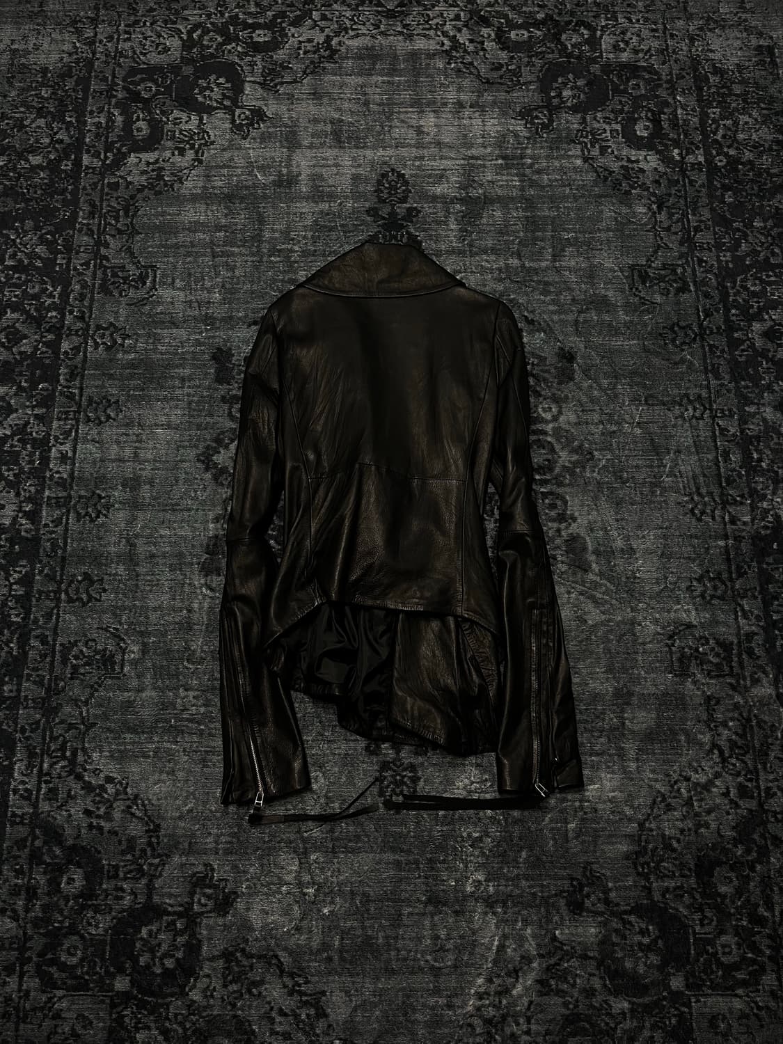 Ekam 00s slenderman gimmick leather jack 상품이미지6