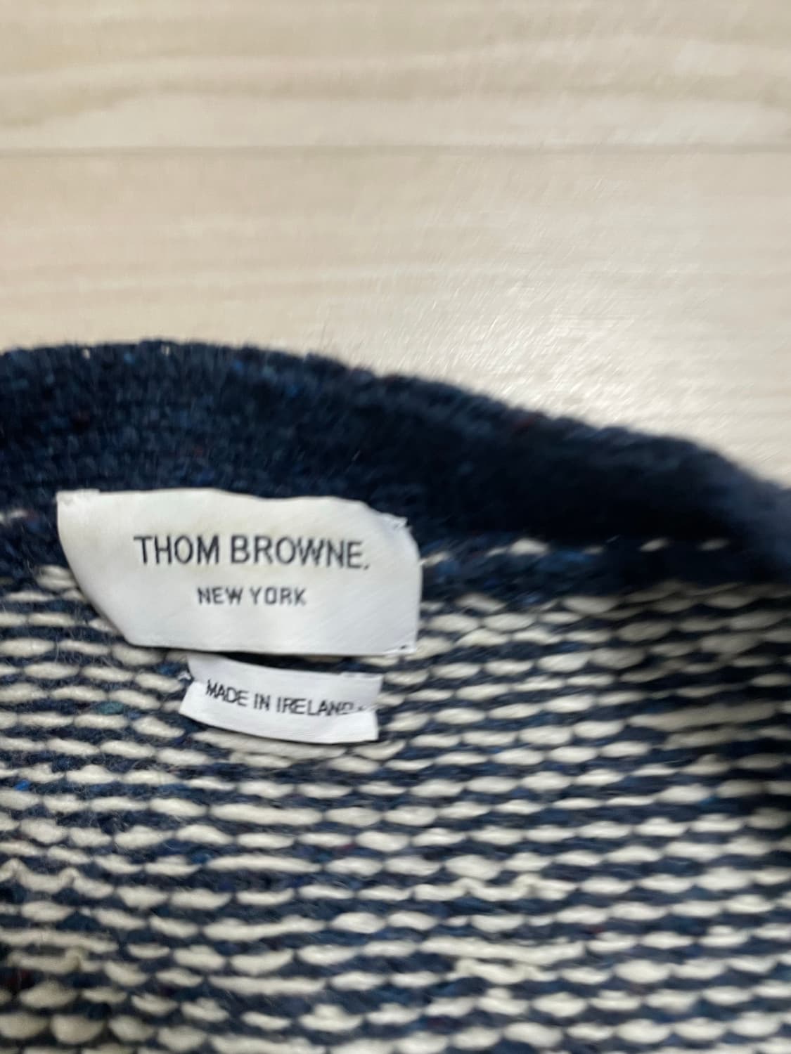 톰브라운 페어아일 울 가디건 2사이즈 상품이미지4