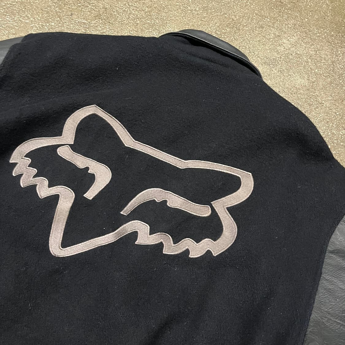 90s 폭스레이싱 빅로고 바시티 자켓 (100-105) 상품이미지2