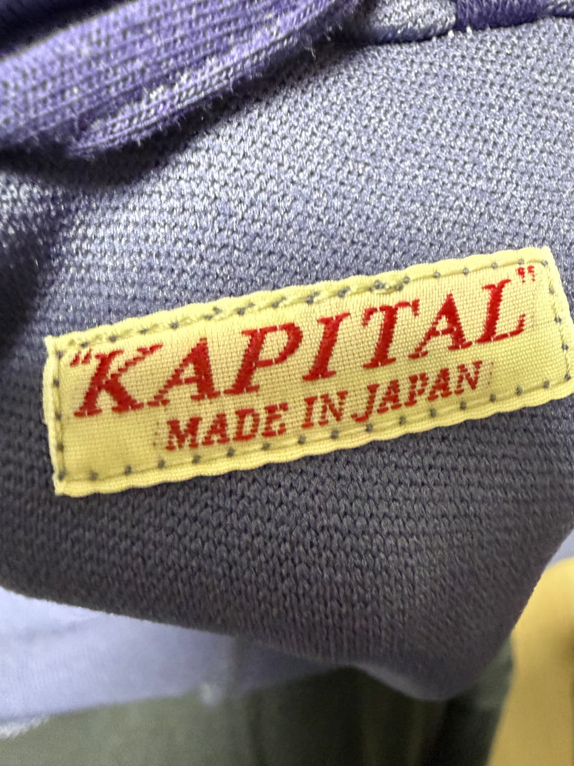 캐피탈 스무스 저지 트랙 자켓 퍼플 색상 2사이즈 상품이미지7