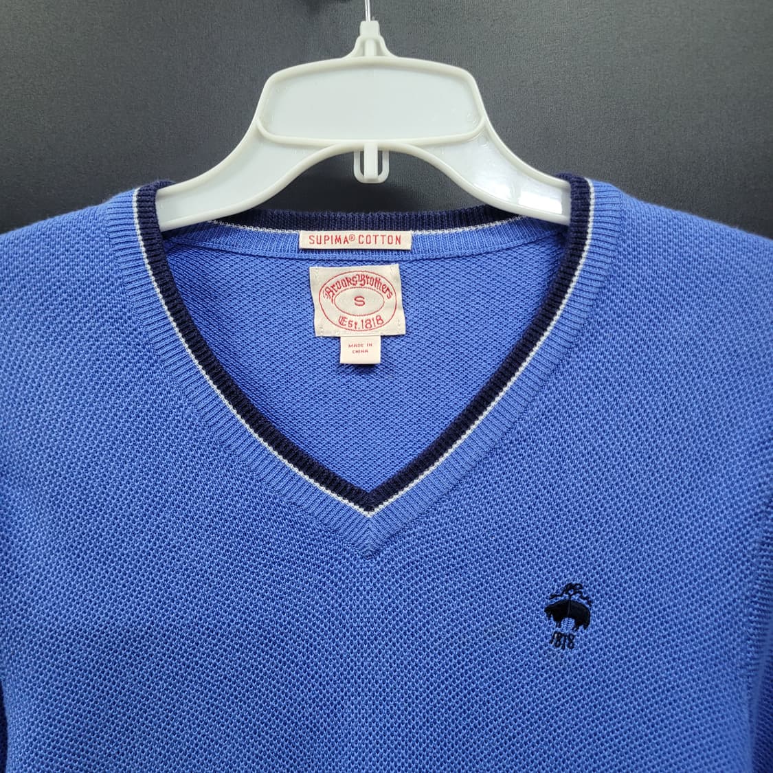 BrooksBrothers 브룩스브라더스 브이넥 니트 상품이미지2