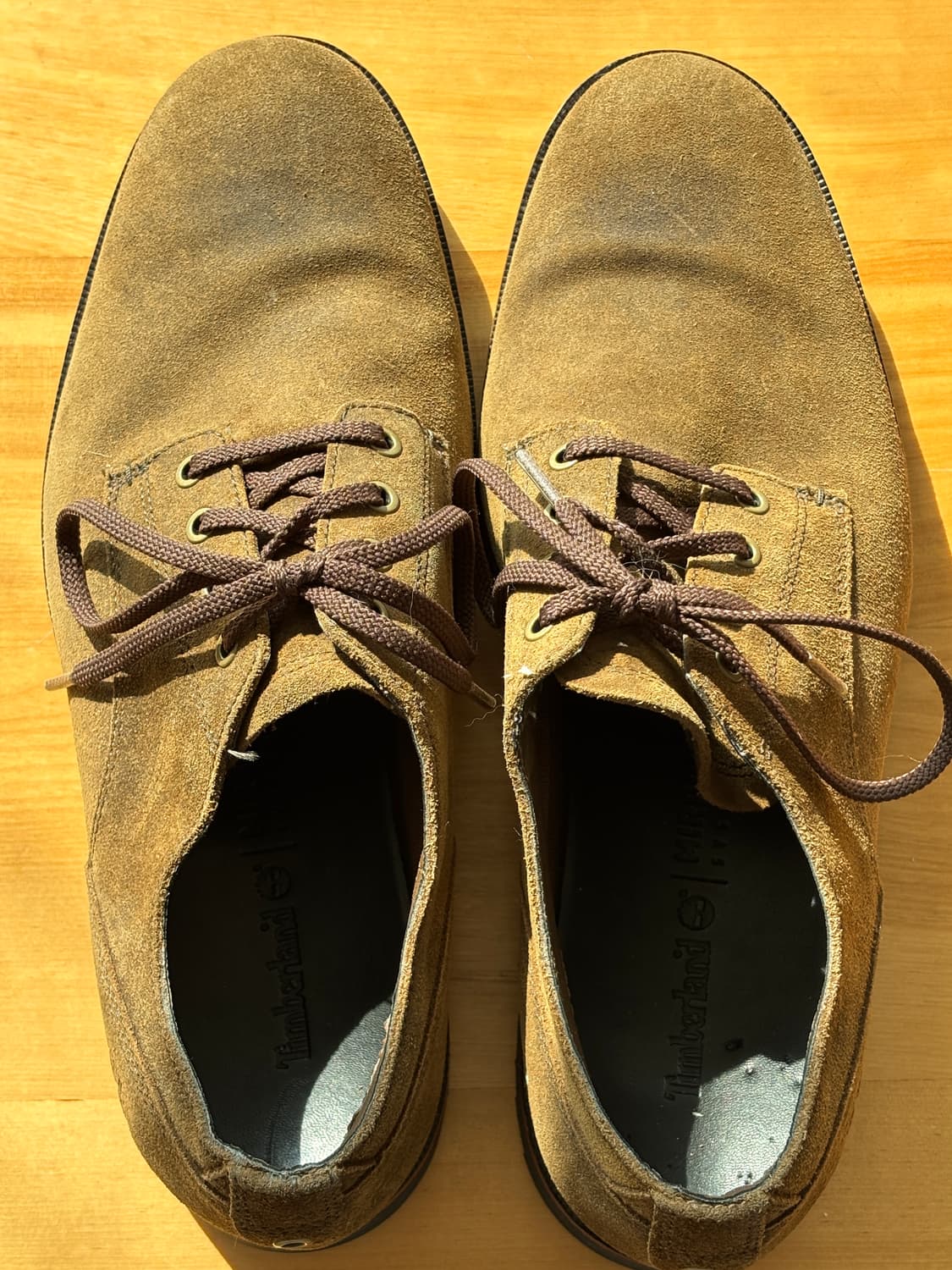 Vintage Timberland 브라운 스웨이드 더비 US8.5/265 상품이미지2