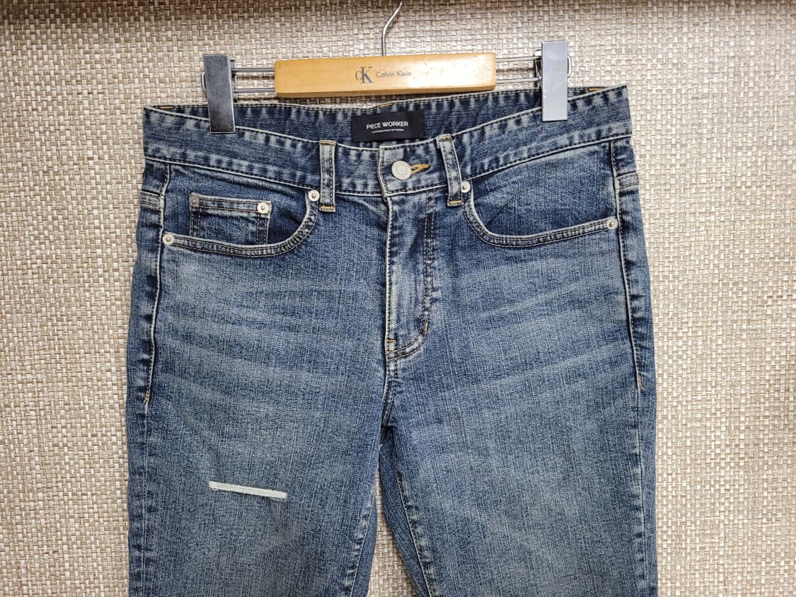 31인치 피스워커 크롭핏 청바지 상품이미지2