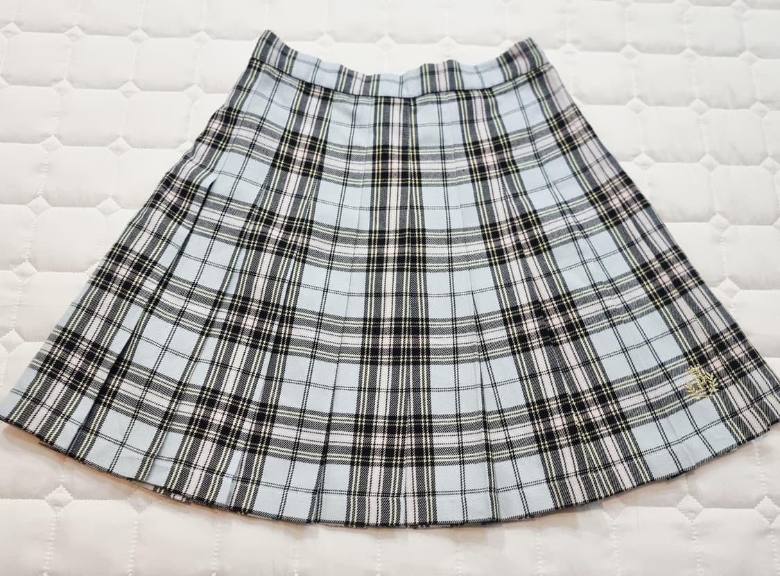 체크 플리츠 스커트 상품이미지1