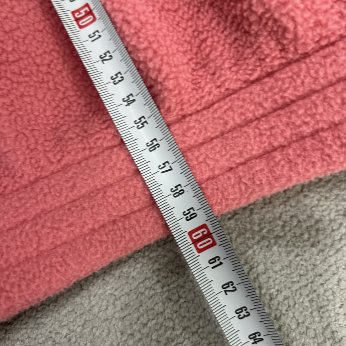 아디다스 핑크색 3선 뽀글이 풀오버 m 상품이미지5