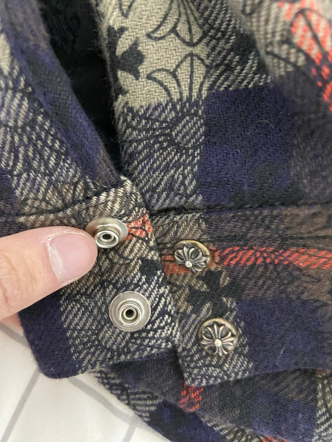 크롬하츠 플란넬 vic 내피 워크독 사이즈 m 상품이미지9