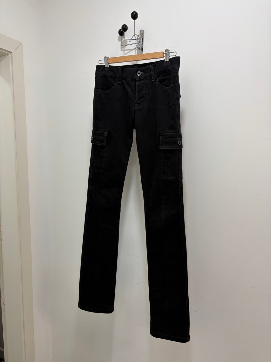 shellac 흑청 데님 카고 팬츠 상품이미지3