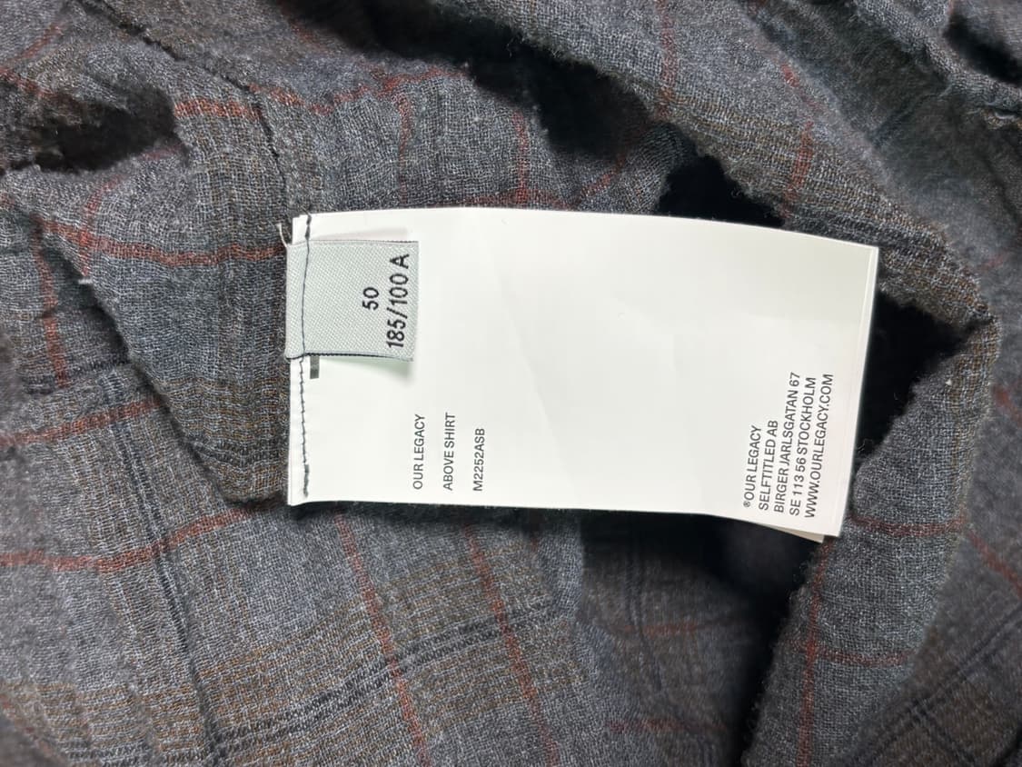 25ss Above short bazzar check 50 상품이미지5