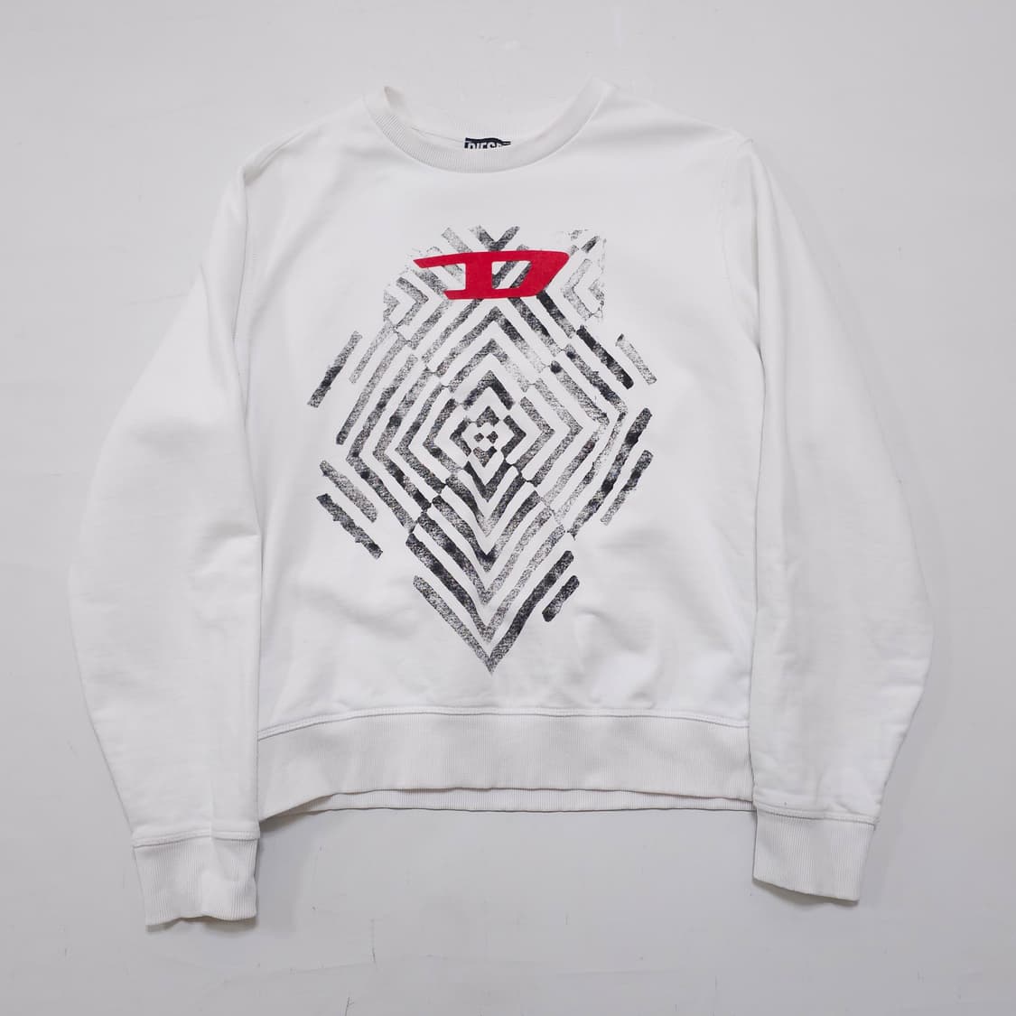 디젤 미들로고 스웻셔츠 상품이미지1